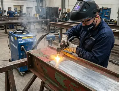 czyszczenie laserowe ablacja szerszen laser